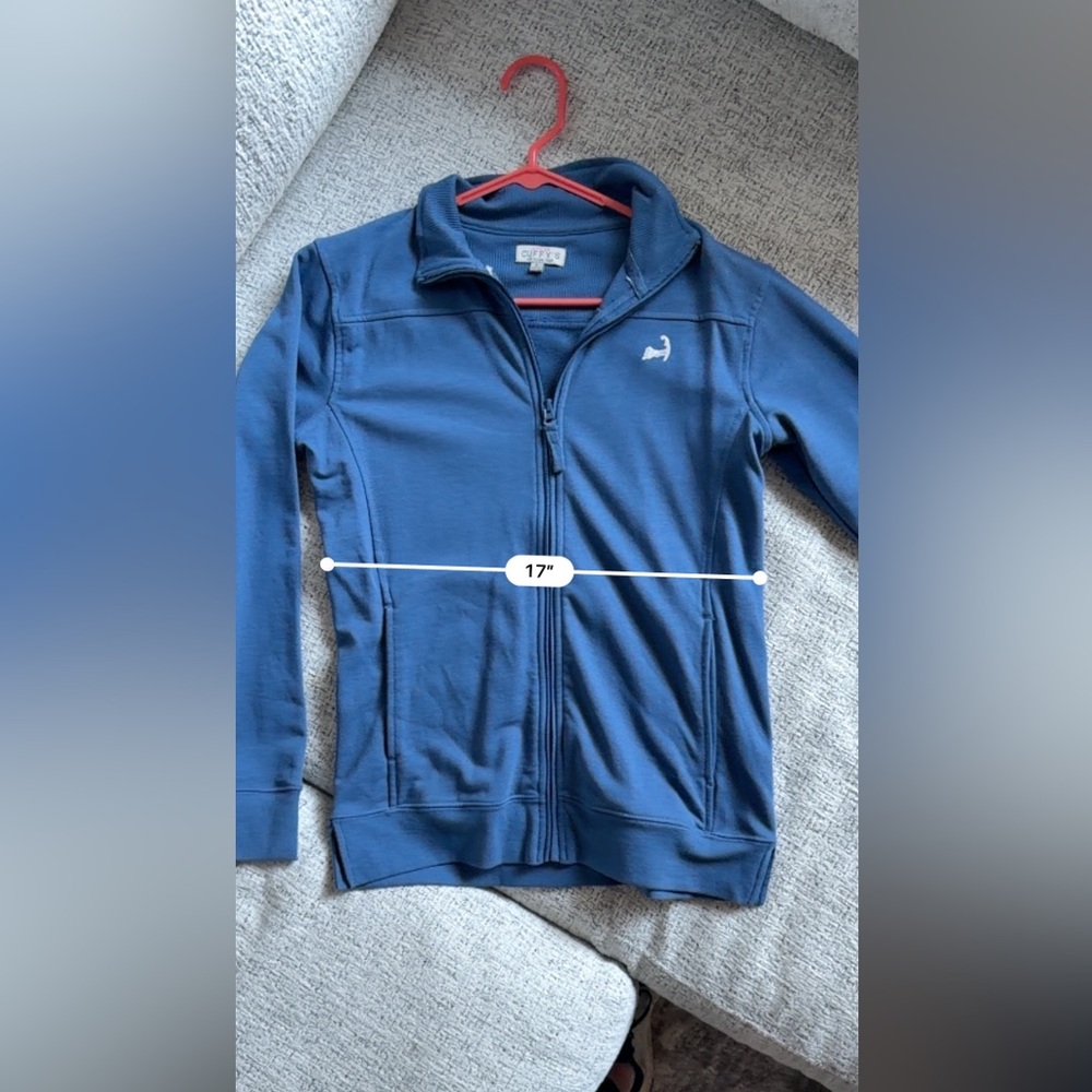 Cuffys of Cape Cod Women’s Zip Sweatshirt  Women’s Small - Picture 7 of 8